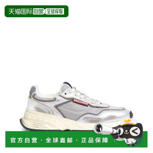 奢淘 DSQUARED2 DISTRESSED-FINISH SNEAKERS 女 SNW028134708185