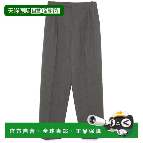 BOTTEGA VENETA 女士休闲裤 805025V4M301962 CO 黑色阔腿裤女裤