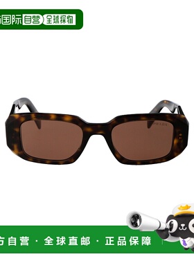 PRADA 女士太阳镜 0PR17WS2AU03U SS2025 褐色 Sunglasses