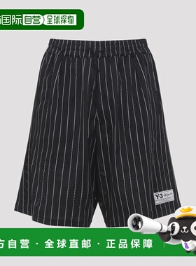 Y-3 男士短裤 KQ9829BLACK SS2026 黑色 MESH PS SHORTS
