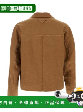 PRADA 男士西服 UGD326SOOO16L5F0T5C SS2025 夹克西装外套驼色