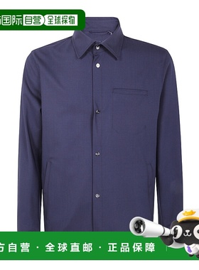 HERNO 男士衬衫 GI000540U33474S9200 AW2025 蓝色