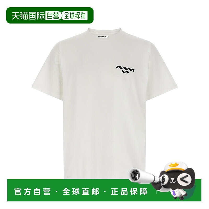 1h可退 CARHARTT WIP 男士T恤 I03549202XX AW2025 白色 'Wiptopi