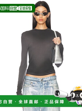 1h可退 潮奢 Acne Studios 艾克妮 女士 Erman 长袖T恤 AL0438