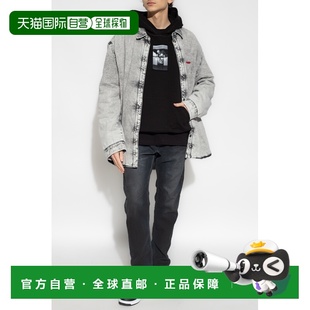 SS2024 DIESEL DFLAIMSA133580GHAS02 衬衫 灰色 男士