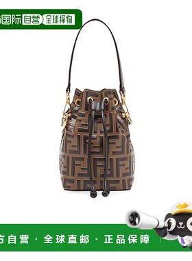 FENDI 女士手提包 8BS010A659F13VK AW2025 黑色斜挎包单肩包