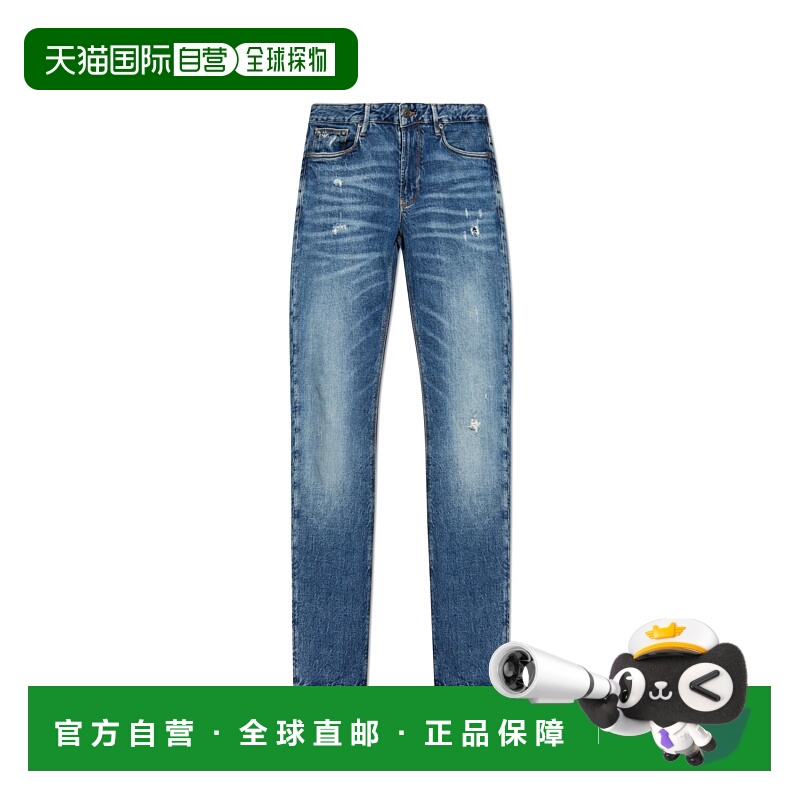1h可退 EMPORIO ARMANI 男士牛仔裤 EM000121AF13281MB002直筒裤