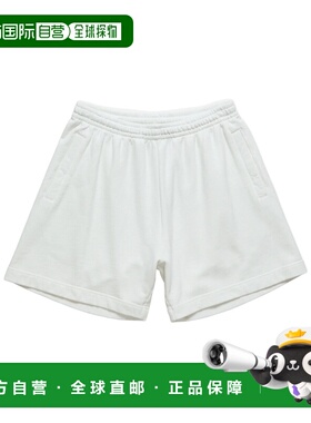 1h可退 ACNE STUDIOS 男士短裤 CE0038DW0 SS2026 白色 松紧腰身