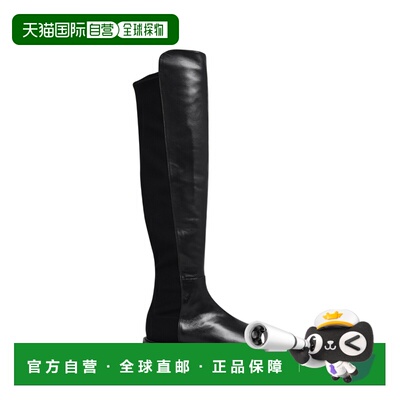 奢淘 Stuart Weitzman 黑色高筒鞋子 女厚底 S0387 BLK