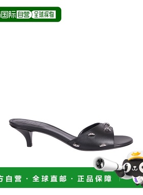 GIVENCHY 女士凉鞋 BE305HE110001 SS2021 黑色 Studded sandals
