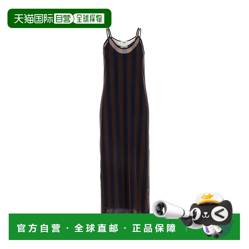 1h可退 FENDI 女士连衣裙 FDD093AWZSF1P2U AW2024 花色 Fendi Dr