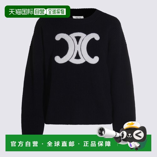 CELINE 女士卫衣 RY0GS423P07MR AW2025 蓝色长袖