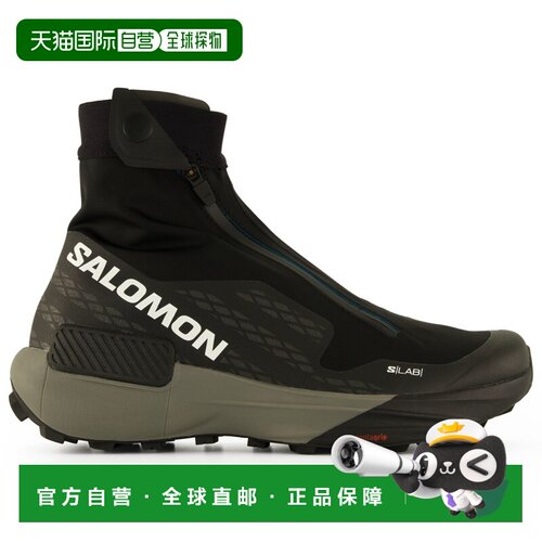 SALOMON 男士户外越野跑鞋 0231937BLACKPEWTERTRANSCENDBLUE
