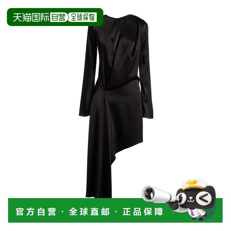 1h可退 潮奢 J.W. Anderson 女士 长款连衣裙 black黑色 舒适时尚,女装/女士精品,连衣裙,淘宝优惠券,粉丝福利购,淘宝优惠卷