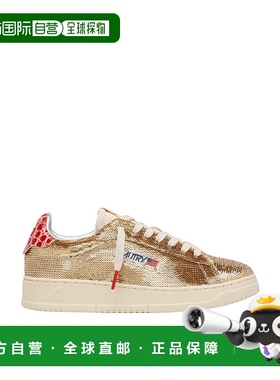 AUTRY 女士运动鞋 ADLWTI03PLATINUM AW2025 灰色 DALLAS LOW PAI