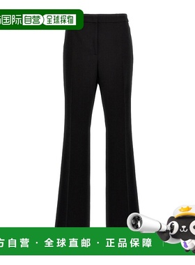 1h可退 MOSCHINO 女士短裤 032054170555 AW2023 黑色 Crepe pant