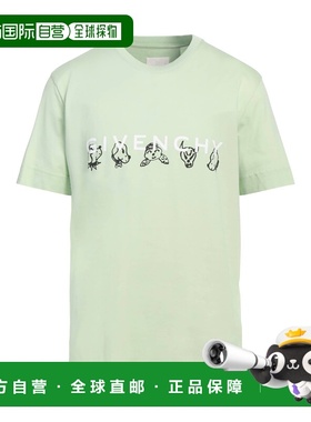 潮奢 Givenchy 纪梵希 男士 T恤 green绿色 舒适时尚