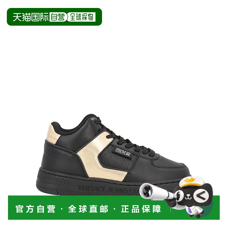 1h可退 潮奢 versace 范思哲 女士 运动鞋 black黑色 舒适时尚