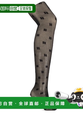 GANNI 女士文胸 A55455896099 SS2025 黑色 Monogrammed tights