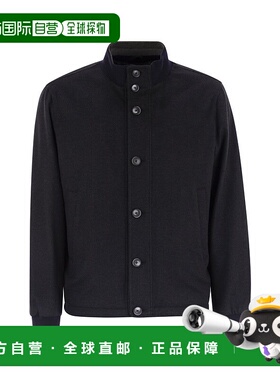 HERNO 男士夹克 GI00076UR380879200 AW2025 蓝色 Herno Silk And