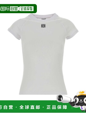 LOEWE 女士T恤 S359Y22XA7WHITE SS2026 白色 Loewe T-Shirt