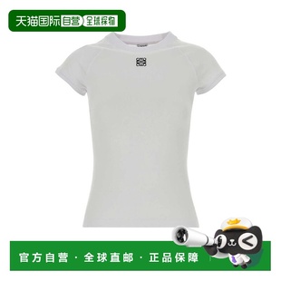 SS2026 S359Y22XA7WHITE 白色 Loewe Shirt LOEWE 女士T恤