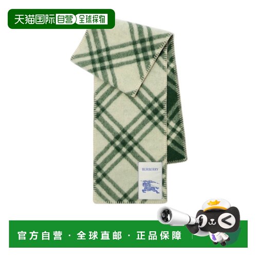 奢淘 Burberry 格纹围巾 女 81258321