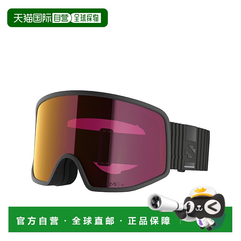 1h可退 SALOMON 户外护目镜 L47898100BLACKPR AW2025 花色雪镜