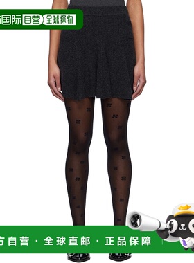 1h可退 潮奢 GANNI 甘尼 女士 灰色短裙 K2420 grey灰色 舒适时尚