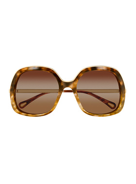 香港直邮CHLOÉ 女士眼镜 CH0327S002 AW2025 花色 全框太阳镜