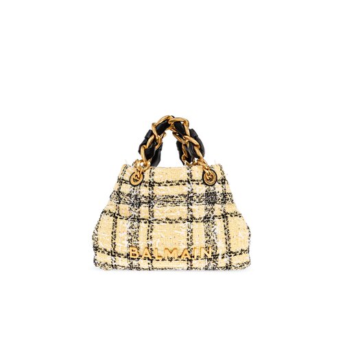 1h可退 BALMAIN 女士手提包 GN1FD871TTWNAAA SS2026 花色 'Soft
