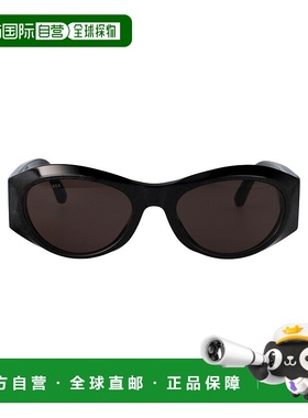 BALENCIAGA 女士太阳镜 BB0396SK003 SS2024 黑色巴黎世家