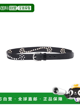 OUR LEGACY 男士腰带 A4228SBBLACK AW2025 黑色 STAR FALL BELT