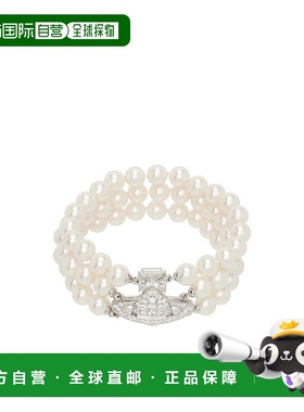 1h可退 VIVIENNE WESTWOOD 男士手链手镯 6103008J02P132PLATINUM