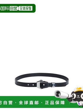 KENZO 男士腰带 FE62CE040L03AG SS2025 黑色 徽标腰带