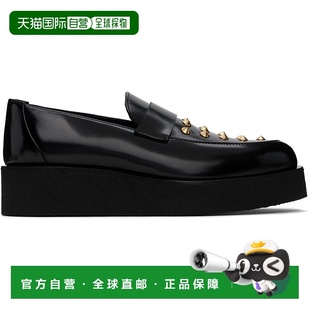 黑色 Ernest 乐福鞋 Studded Creeper 男士 Baker 潮奢 1h可退