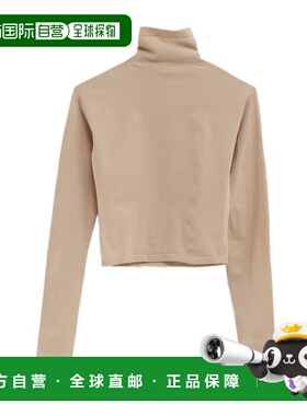 ALAIA 女士外套 AA9H1332K127B103 AW2025 驼色 TOP长袖