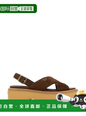 PRADA 女士凉鞋 1X229OF055054F0324 SS2026 棕色