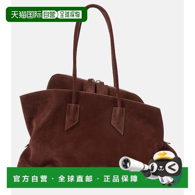 1h可退 潮奢 The Attico 女士 La Passeggiata 中号绒面革手提包