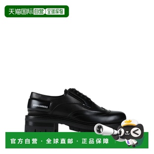 1h可退 潮奢 Dsquared2 二次方 男士 绑带鞋 black黑色 舒适时尚