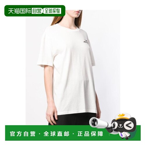 GIVENCHY 女士衬衫 BW70603Z1P150 SS2019 白色 Tarius短袖T恤