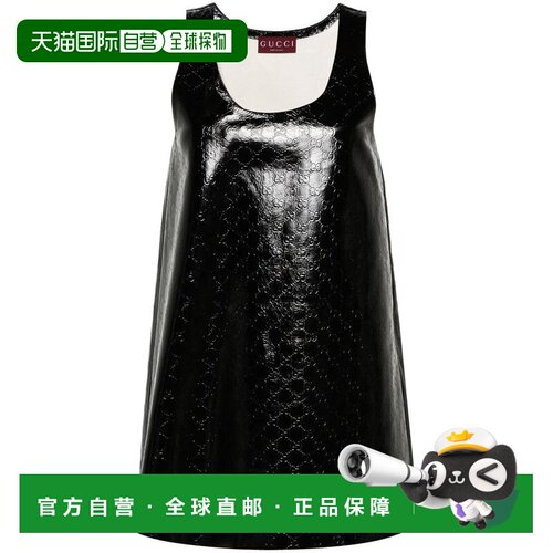 Gucci 古驰 女士 GG印花压纹迷你连衣裙 787761XNA2X