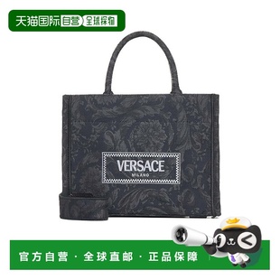 VERSACE 女士单肩包 10115641A097412BM0V AW2024托特包手提包