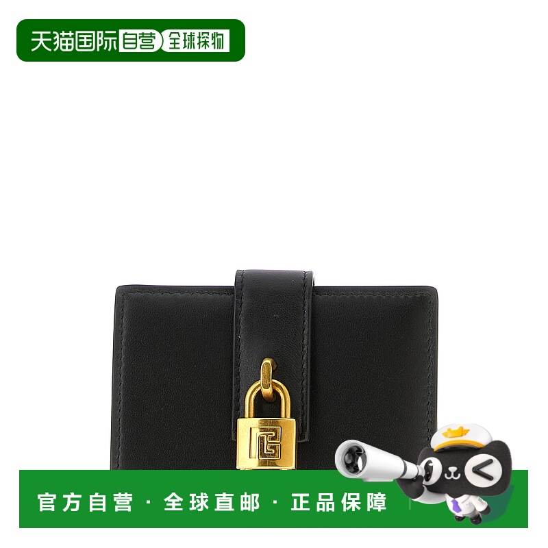 BALMAIN 女士手提包 GN1ML271LNAH0PA SS2026 黑色 Pulse 皮革钱