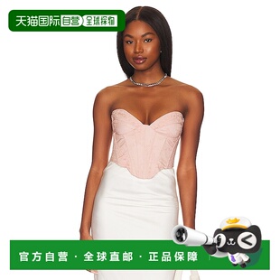 潮奢 蕾丝束腰上衣 Bardot Ellie 58333TB 女士 1h可退