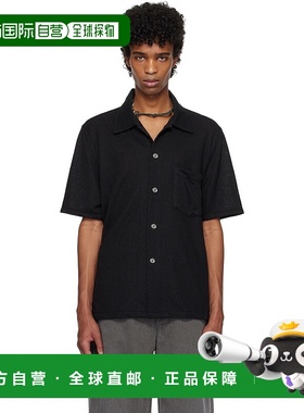 1h可退 潮奢 Our Legacy 男士 黑色 Box 衬衫 M2202BB