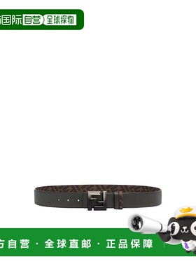 FENDI 男士腰带 7C0488AH8YF1REE AW2024 黑色 FF腰带