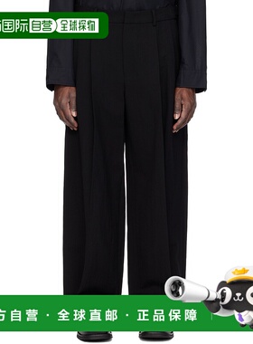 1h可退 潮奢 Juun.J 男士 黑色长裤 JC5221P35 black黑色 舒适时