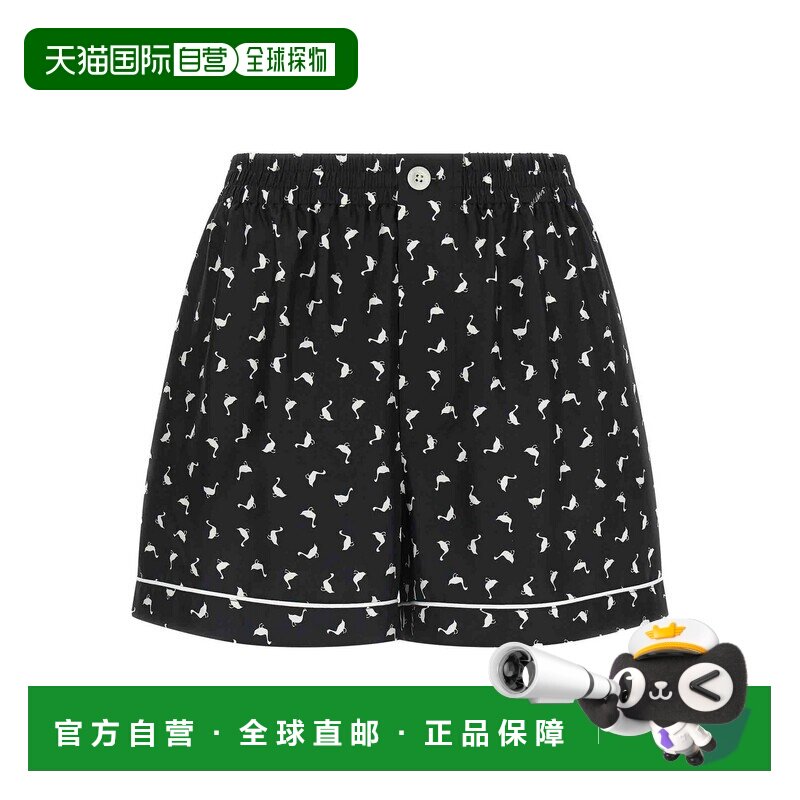 MOSCHINO 女士短裤 032605621555 SS2026 白色 SHORTS图片