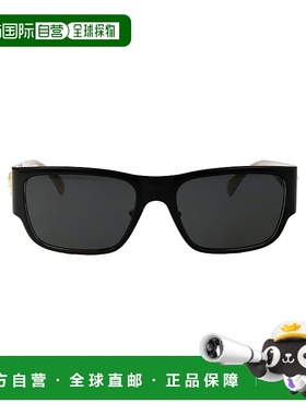 VERSACE 男士太阳镜 0VE2262143387 SS2025 黑色 Sunglasses